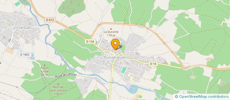 localisation de l'entreprise MONSIEUR GUY MAURY  PUISSERGUIER