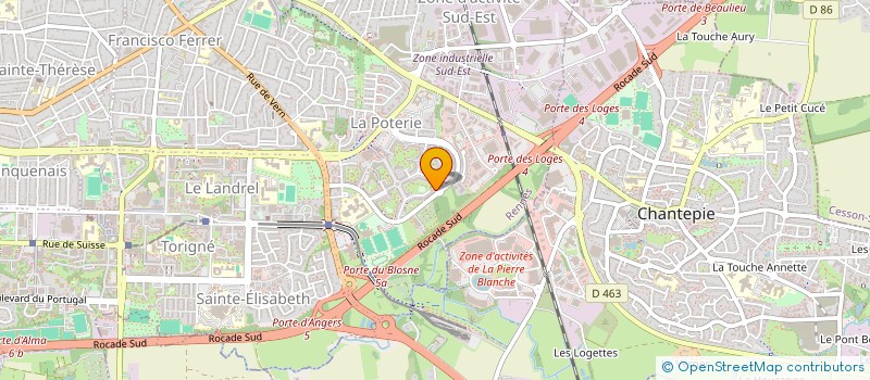 localisation de l'entreprise MONSIEUR GUY MBOE à RENNES