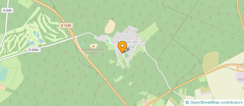 localisation de l'entreprise MONSIEUR GUY MECHAIN  AUMONT EN HALATTE