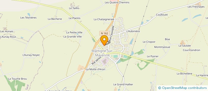 localisation de l'entreprise MONSIEUR GUY MEIGNAN à MARTIGNE-SUR-MAYENNE