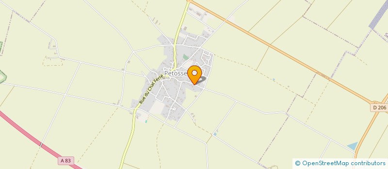 localisation de l'entreprise MONSIEUR GUY MERLET  PETOSSE