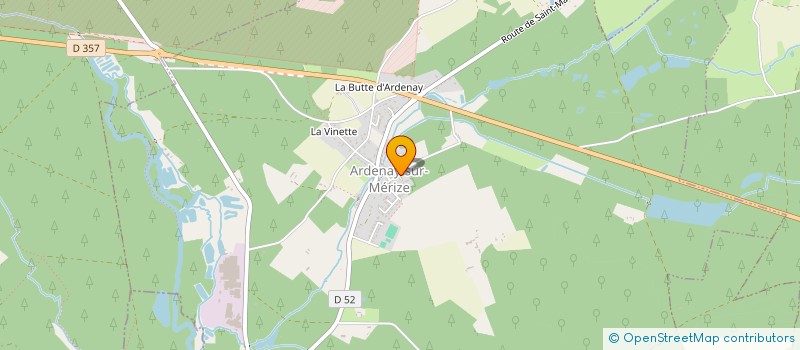 localisation de l'entreprise MONSIEUR GUY METAIS à LE BREIL-SUR-MERIZE