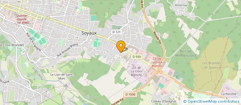 localisation de l'entreprise MONSIEUR GUY MICHEL à SOYAUX
