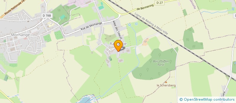 localisation de l'entreprise MONSIEUR GUY MICHEL MAMPRESO  RACRANGE