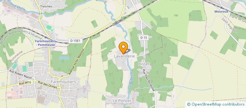 localisation de l'entreprise MONSIEUR GUY-MICHEL MORIN  POMMEUSE