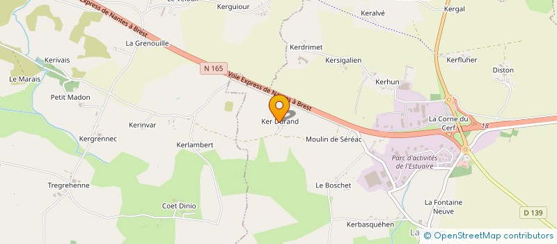 localisation de l'entreprise MONSIEUR GUY MICHELOT  ARZAL