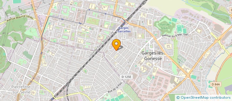 localisation de l'entreprise MONSIEUR GUY MILLARD  GARGES-LES-GONESSE