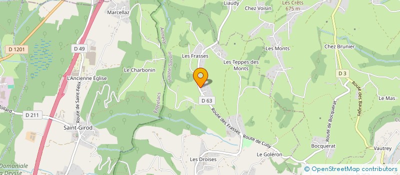 localisation de l'entreprise MONSIEUR GUY MILLERET à ALBY-SUR-CHERAN