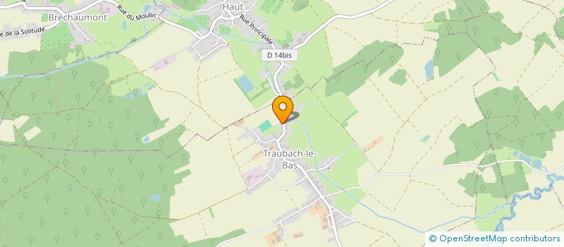 localisation de l'entreprise MONSIEUR GUY MILLESECK  GILDWILLER