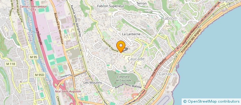localisation de l'entreprise MONSIEUR GUY MIMOUN à NICE