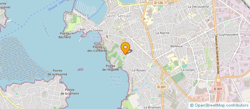 localisation de l'entreprise MONSIEUR GUY MOCAER  SAINT-MALO