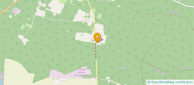 localisation de l'entreprise MONSIEUR GUY MONDINEU  HOUEILLES