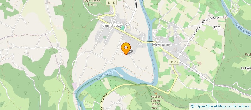 localisation de l'entreprise MONSIEUR GUY MONGREVILLE  SAINT-SOZY