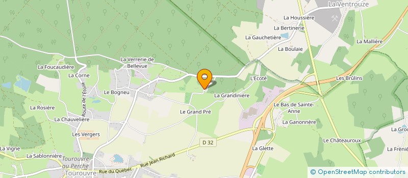 localisation de l'entreprise MONSIEUR GUY MONHEE à TOUROUVRE AU PERCHE