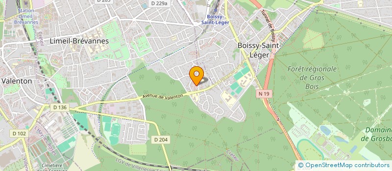 localisation de l'entreprise MONSIEUR GUY MONTAVILLE à CHAMPIGNY-SUR-MARNE