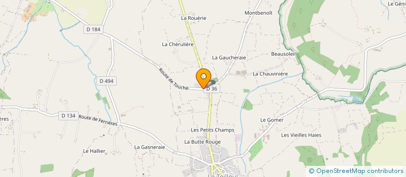 localisation de l'entreprise MONSIEUR GUY MONTECOT à LE TEILLEUL