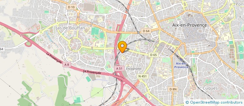 localisation de l'entreprise MONSIEUR GUY MONTIEL  AIX-EN-PROVENCE