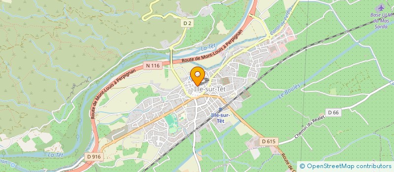 localisation de l'entreprise MONSIEUR GUY MORAGAS à ILLE-SUR-TET