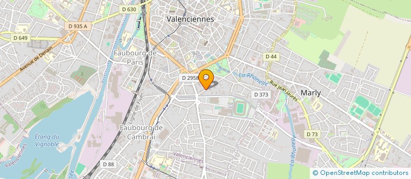 localisation de l'entreprise MONSIEUR GUY MORDACQ à VALENCIENNES