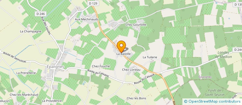 localisation de l'entreprise MONSIEUR GUY MOREAU  ARCES