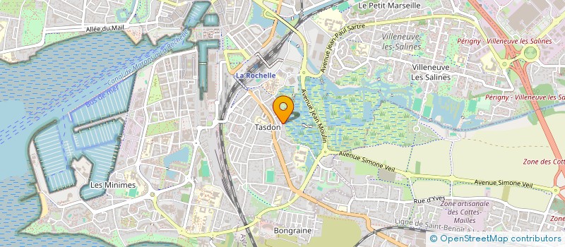 localisation de l'entreprise MONSIEUR GUY MORLET  LA ROCHELLE