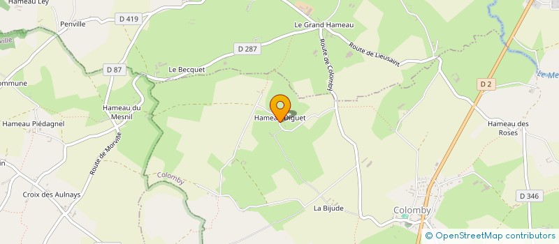 localisation de l'entreprise MONSIEUR GUY MOUCHEL-DESRIETTES  SAUSSEMESNIL