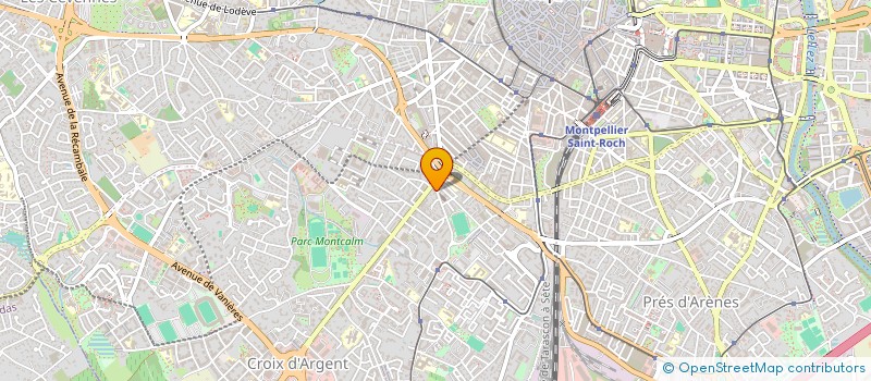 localisation de l'entreprise MONSIEUR GUY MOULS à MONTPELLIER