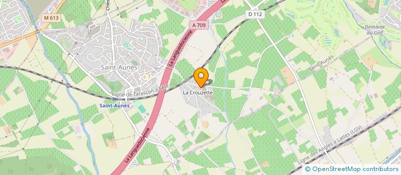 localisation de l'entreprise MONSIEUR GUY MOULY  SAINT-AUNES