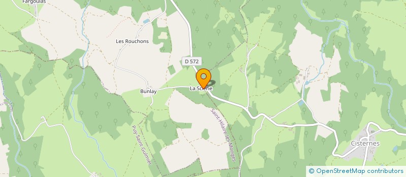 localisation de l'entreprise MONSIEUR GUY MOULY  CONDAT-EN-COMBRAILLE