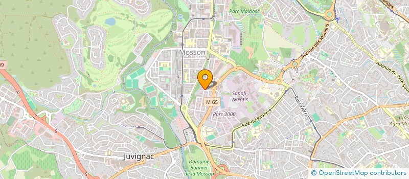 localisation de l'entreprise MONSIEUR GUY MOUNDANGA  MONTPELLIER