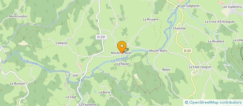 localisation de l'entreprise MONSIEUR GUY MOUNIER à SAINT-VICTOR-MALESCOURS