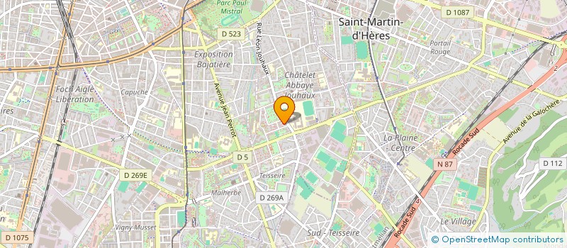 localisation de l'entreprise MONSIEUR GUY MOUNIER à GRENOBLE