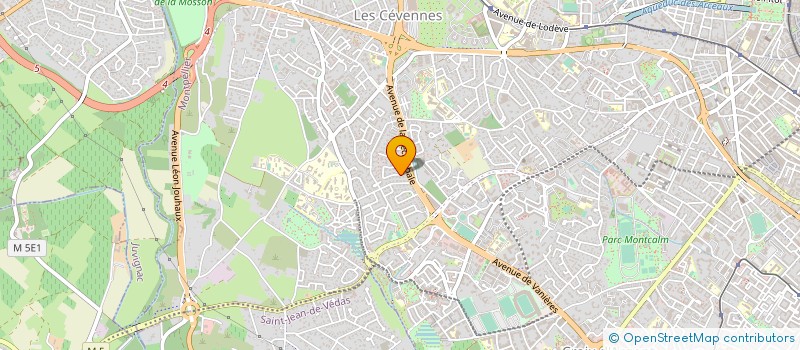 localisation de l'entreprise MONSIEUR GUY MOUTOT à MONTPELLIER