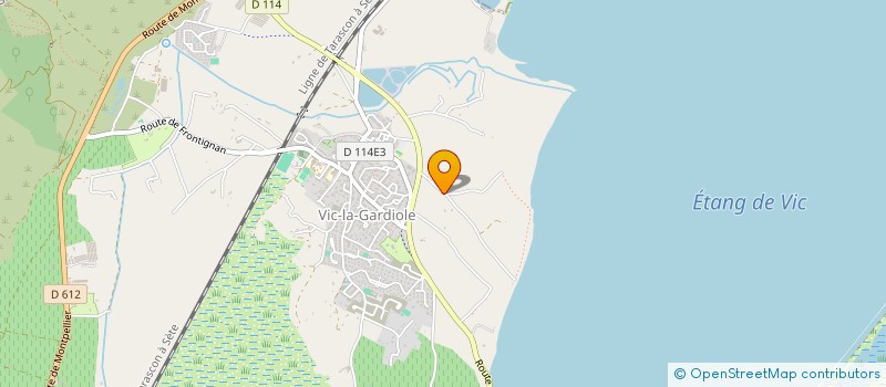 localisation de l'entreprise MONSIEUR GUY MULLER  VIC-LA-GARDIOLE