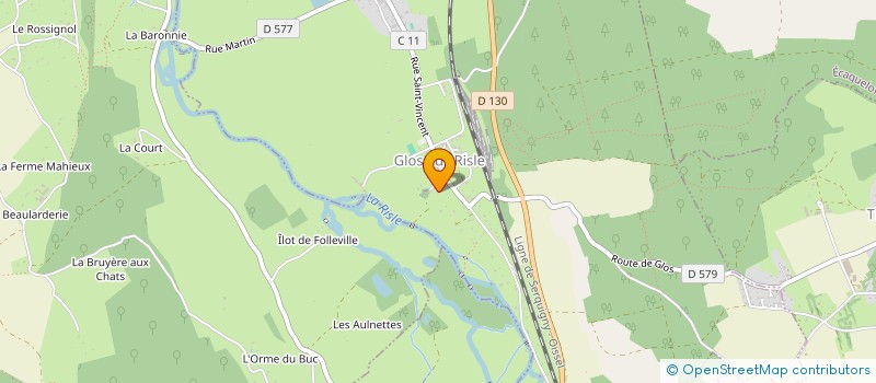 localisation de l'entreprise MONSIEUR GUY MULOT  THENOUVILLE