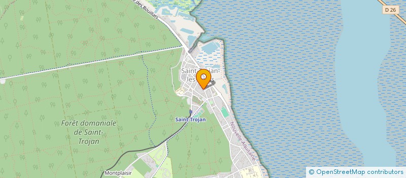 localisation de l'entreprise MONSIEUR GUY MURAT  SAINT-TROJAN-LES-BAINS