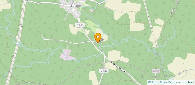 localisation de l'entreprise MONSIEUR GUY NAVARRE  LESGOR