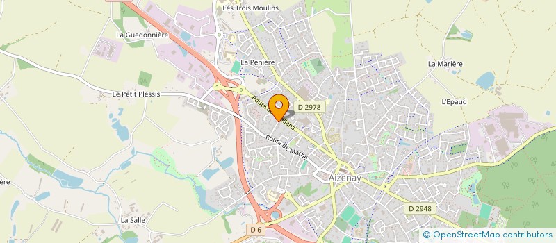 localisation de l'entreprise MONSIEUR GUY NEAU  AIZENAY