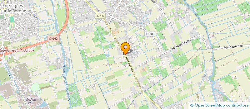 localisation de l'entreprise MONSIEUR GUY NIEFER  ENTRAIGUES-SUR-LA-SORGUE