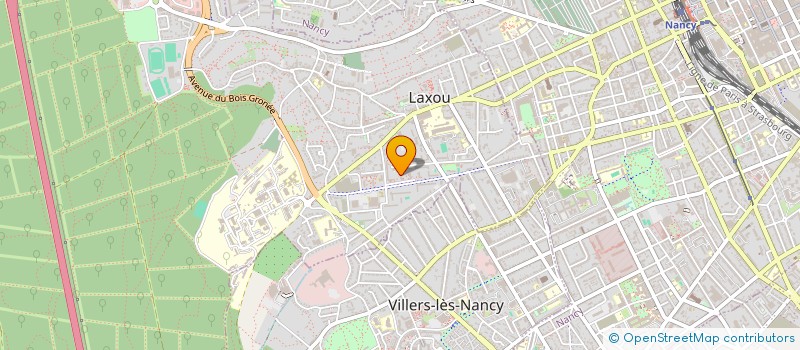 localisation de l'entreprise MONSIEUR GUY NKOUKA  LAXOU