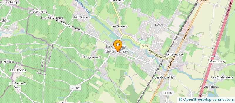 localisation de l'entreprise MONSIEUR GUY NOBLET à SAINT-VERAND
