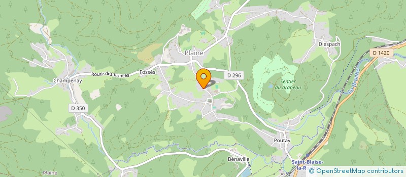 localisation de l'entreprise MONSIEUR GUY NOEL  PLAINE