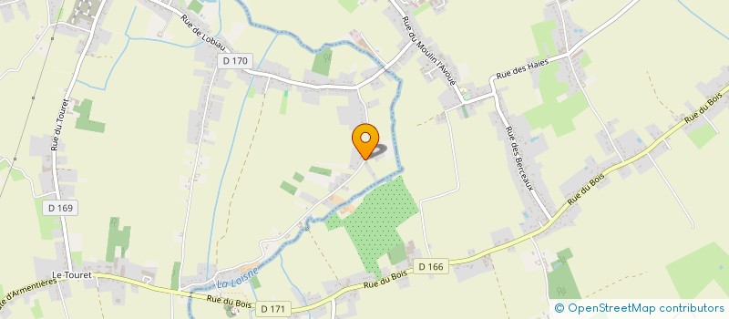 localisation de l'entreprise MONSIEUR GUY NOEL BAILLY  LA COUTURE