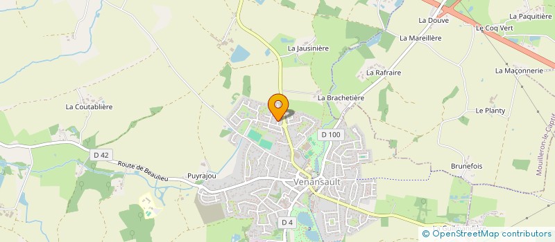 localisation de l'entreprise MONSIEUR GUY-NOEL FONTAINE  VENANSAULT
