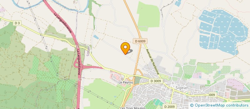 localisation de l'entreprise MONSIEUR GUY NOIREAU  SIGEAN