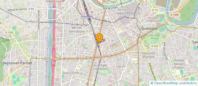 localisation de l'entreprise MONSIEUR GUY NOREL  GRENOBLE