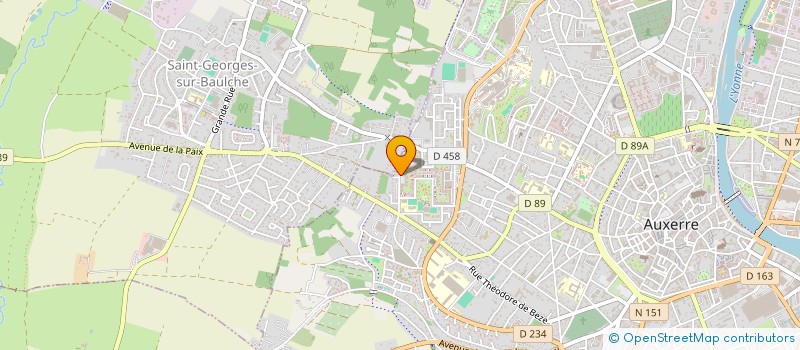 localisation de l'entreprise MONSIEUR GUY NOUMBONA à AUXERRE