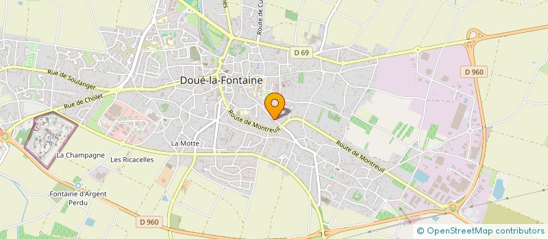 localisation de l'entreprise MONSIEUR GUY NOUTEAU à DOUE-EN-ANJOU