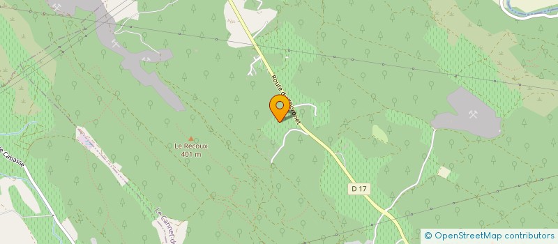 localisation de l'entreprise MONSIEUR GUY NYETAM MAWO  LE CANNET-DES-MAURES