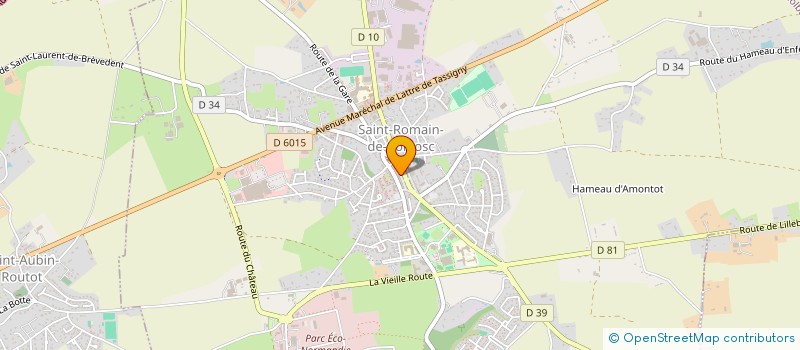 localisation de l'entreprise MONSIEUR GUY ODIEVRE à SAINT-ROMAIN-DE-COLBOSC